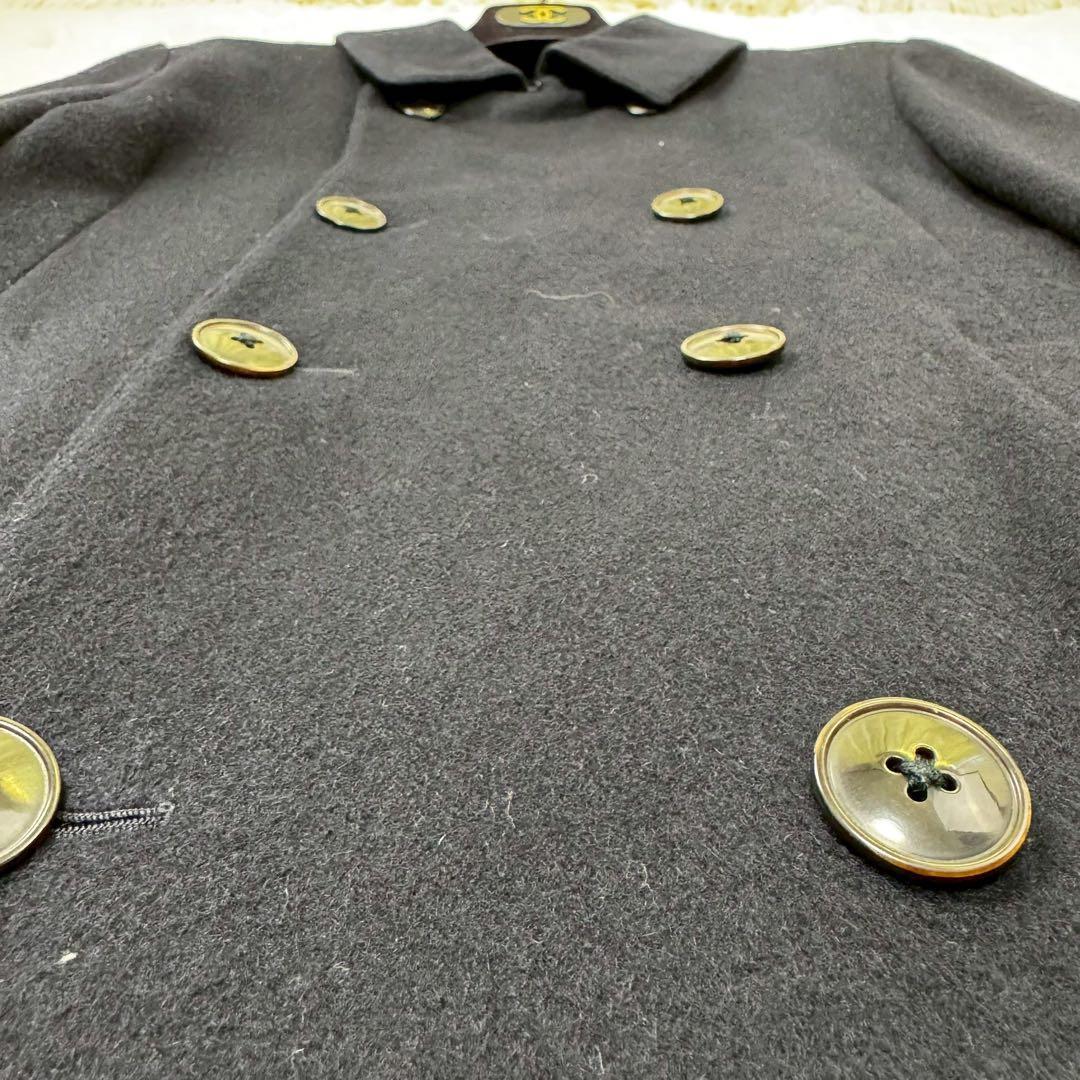 未使用級✨トゥモローランドピルグリム カシミヤ ネイビー ダブルチェスターコート