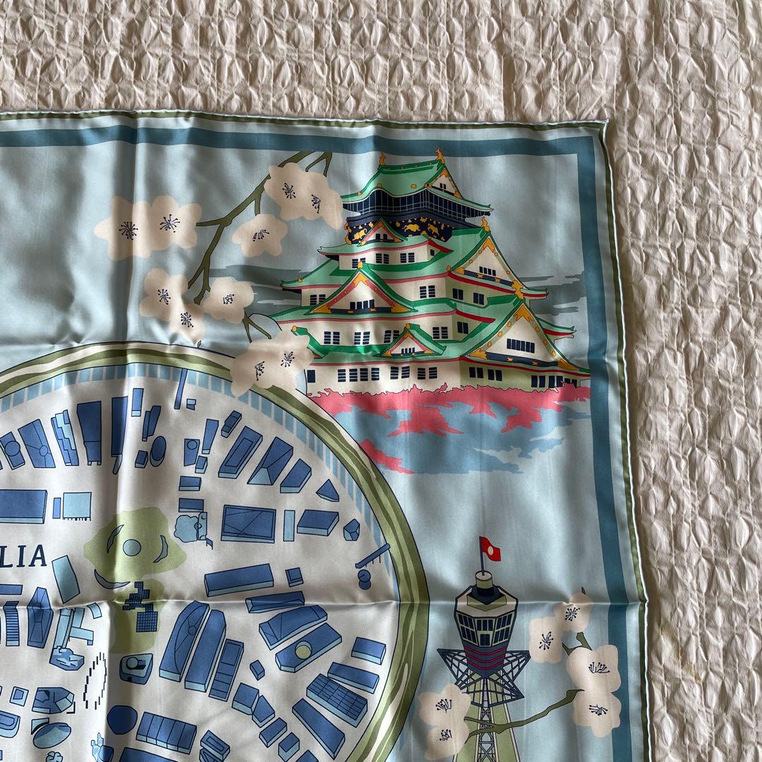 プレミア物！大阪関西万博2025 イタリア館　限定スカーフ　タラリコ