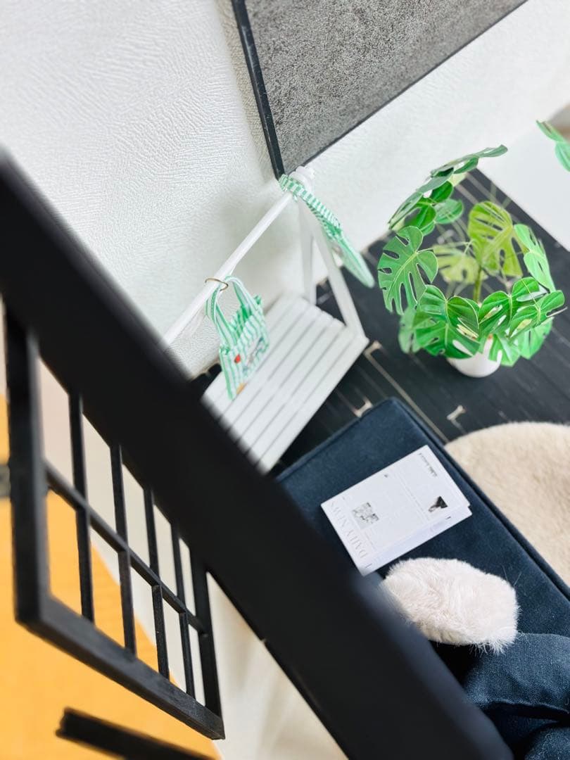 木製ドールハウス　背景ボード　撮影ボード