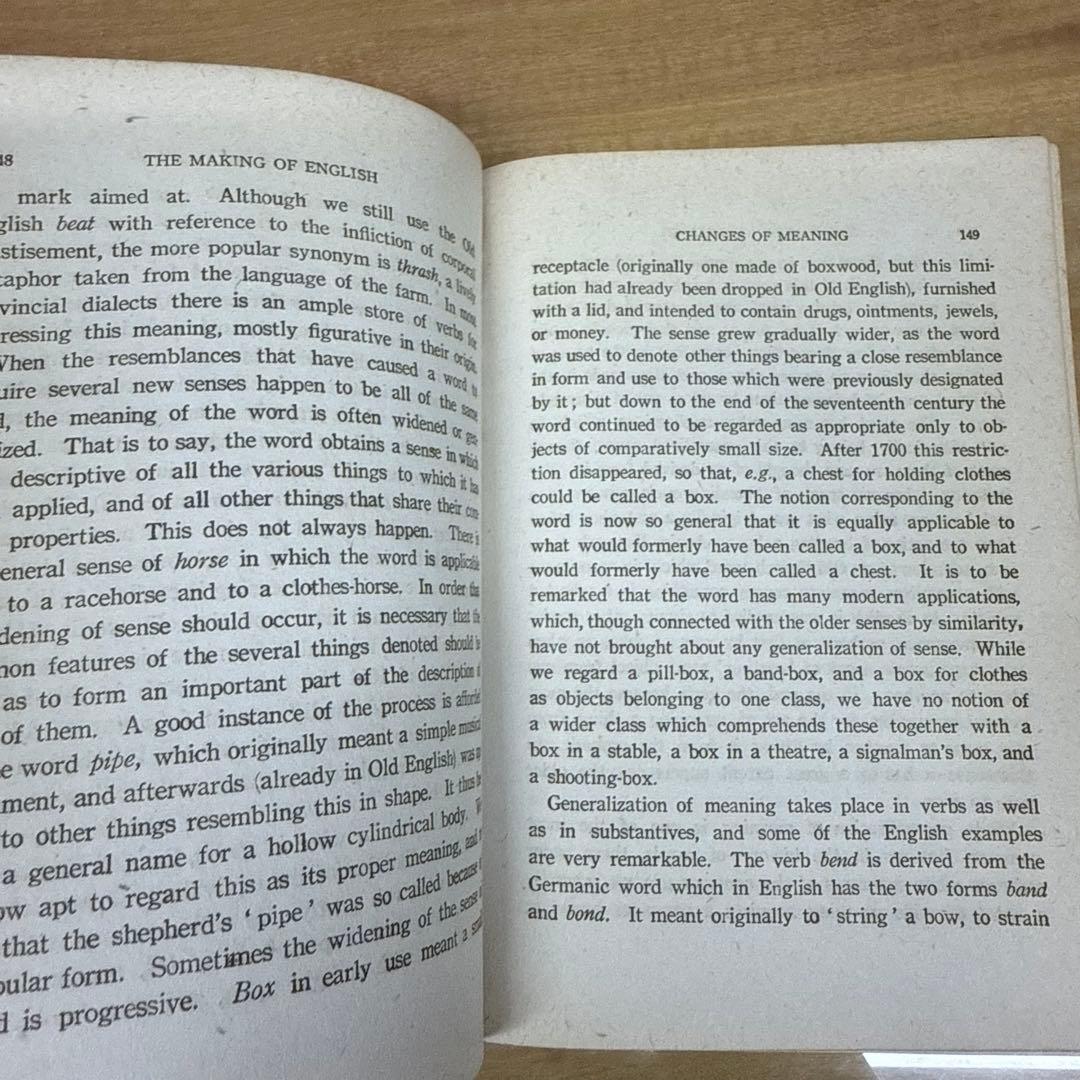 洋書 The Making of English