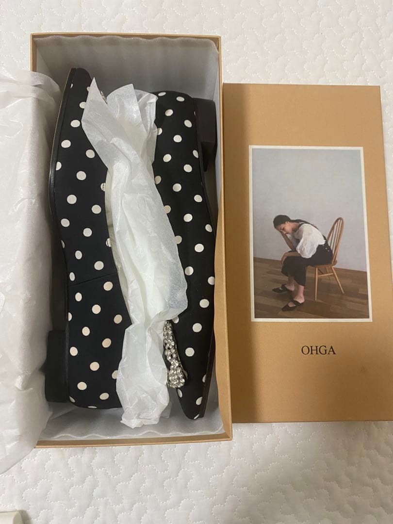 ohga パンプス　ドット　新品未使用