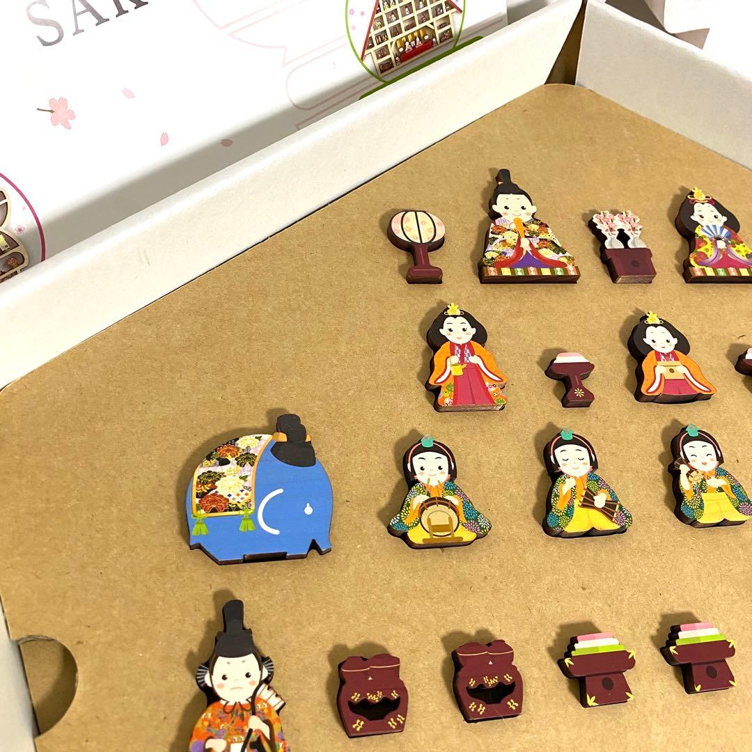 SAKURA 雛人形セット ひな祭り 春色のおひなちゃん