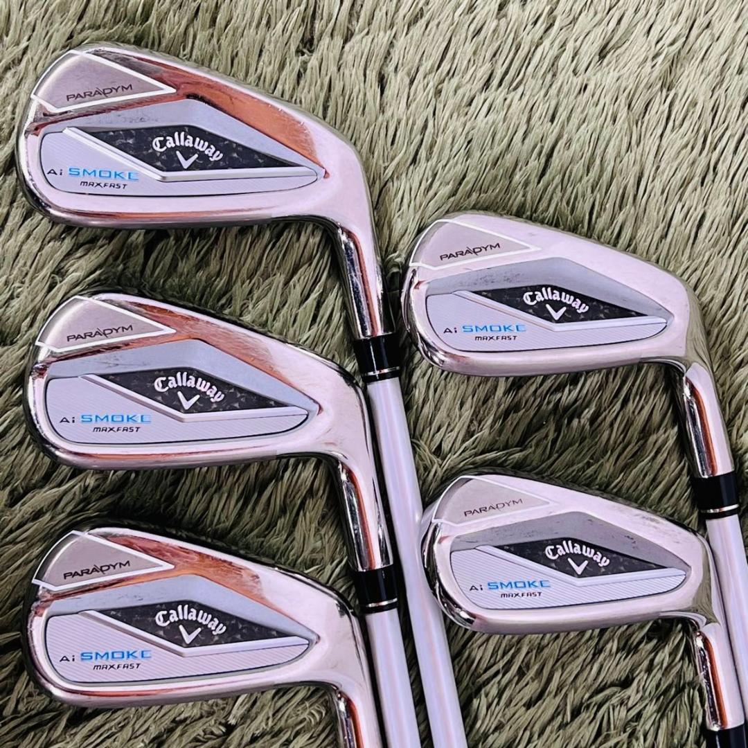 キャロウェイ Aiスモークマックスファスト アイアン5本セット レディースゴルフ