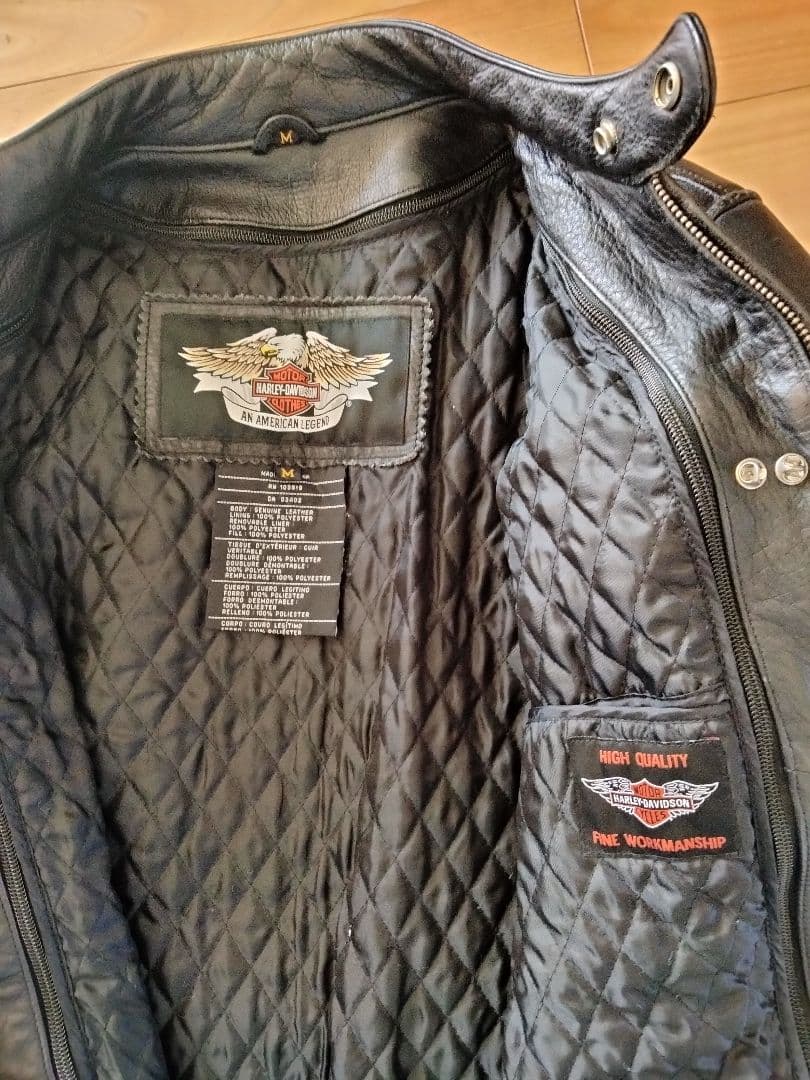 ハーレーダビッドソン　レザージャケット Mサイズ