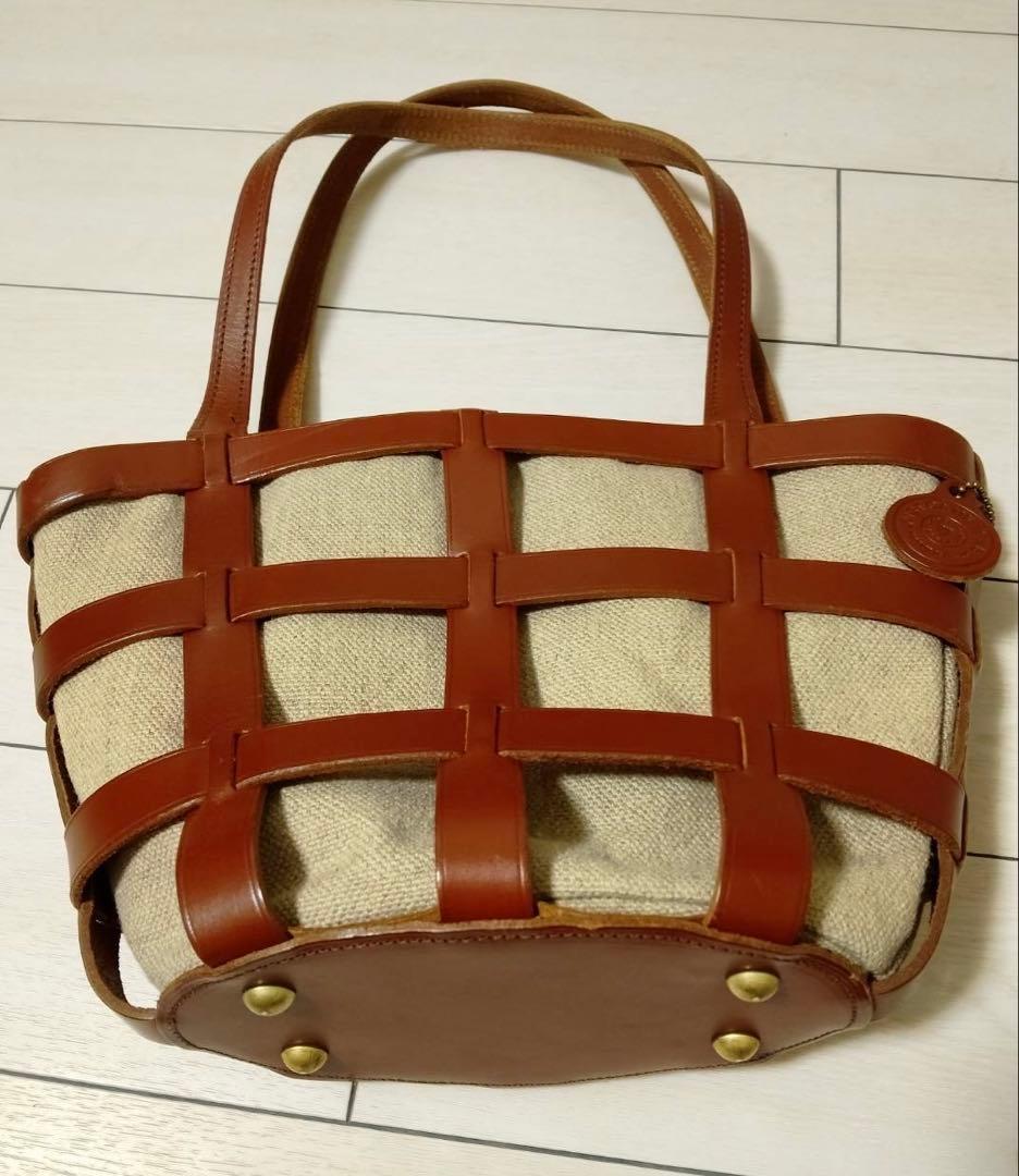 ジャストカンパーニュ　トートバッグ　かごバッグ　バスケット