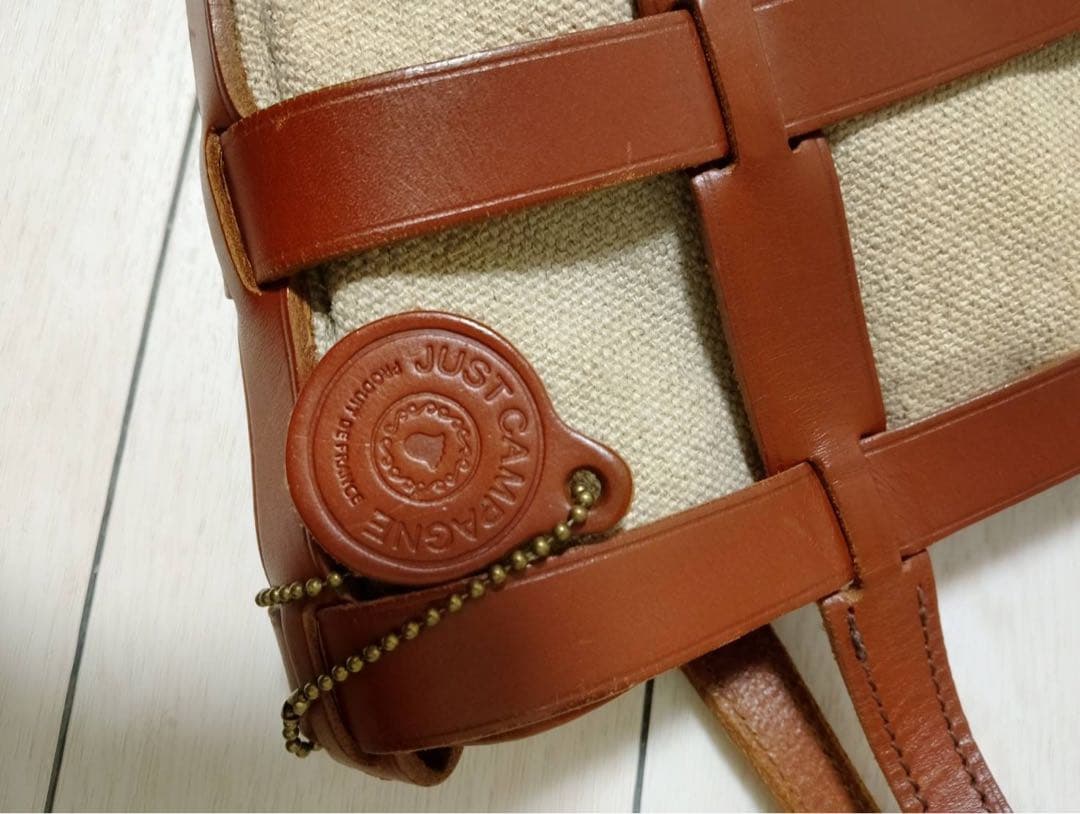 ジャストカンパーニュ　トートバッグ　かごバッグ　バスケット