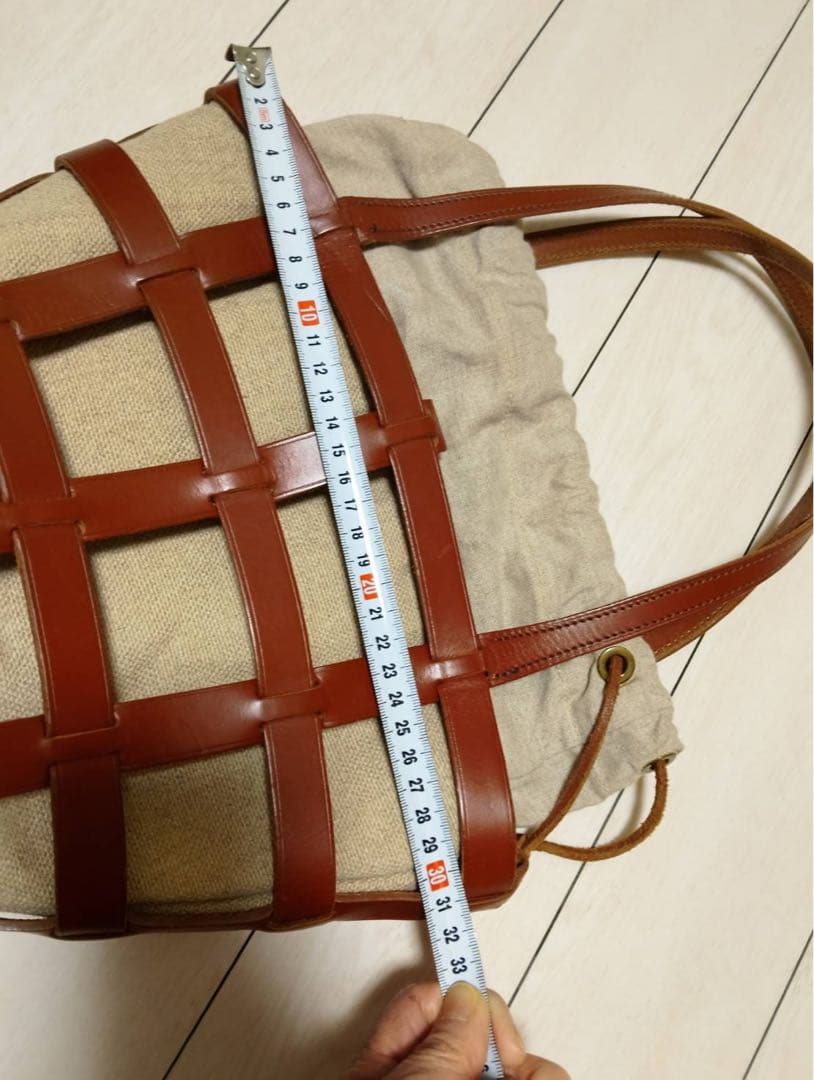 ジャストカンパーニュ　トートバッグ　かごバッグ　バスケット