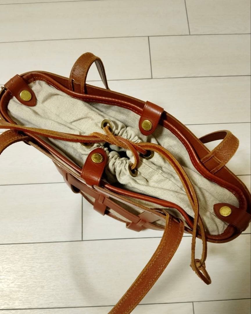 ジャストカンパーニュ　トートバッグ　かごバッグ　バスケット