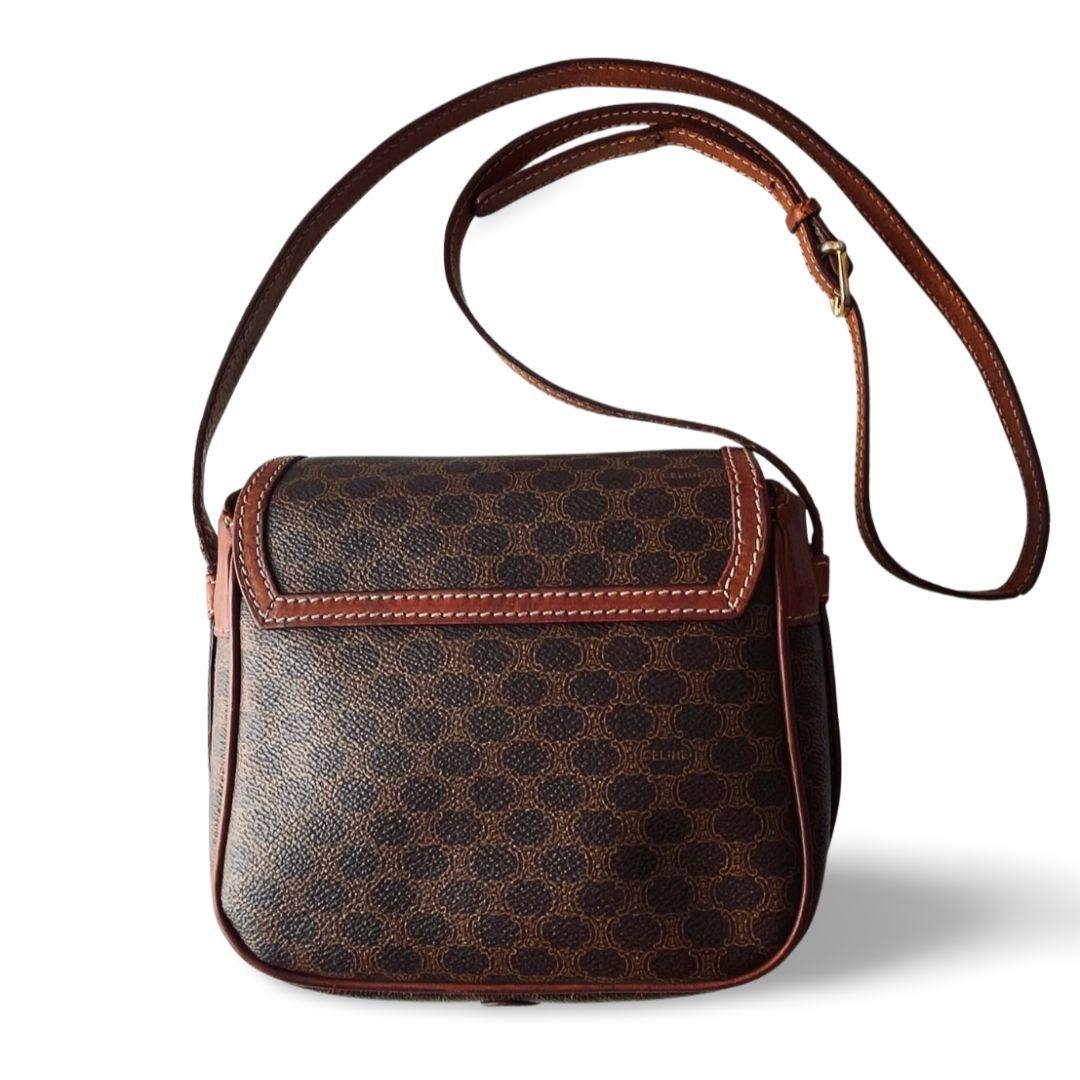 Celine セリーヌ マカダム柄 ミニ ショルダーバッグ オールド 正規品