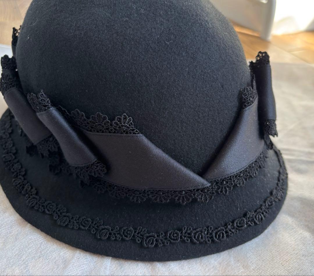 イノセントワールド　リボンクロッシェハット