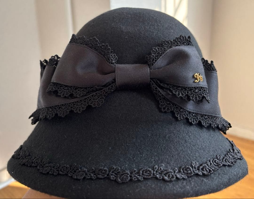 イノセントワールド　リボンクロッシェハット