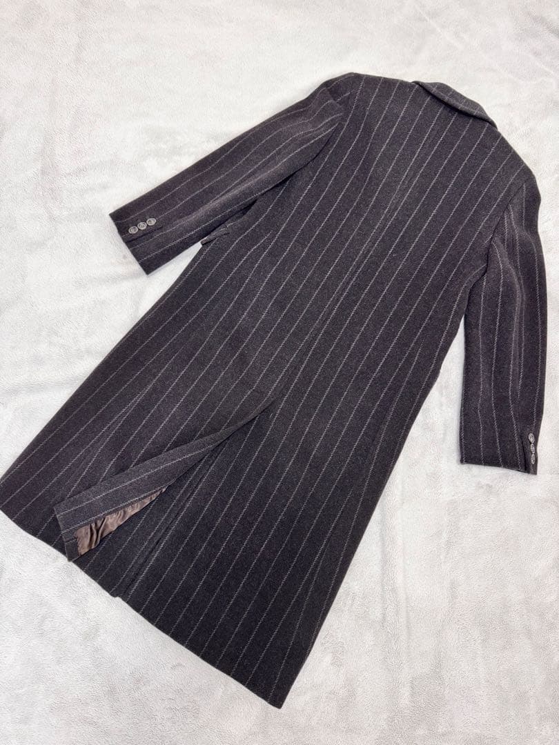 美品　高級　MaxMara チェスターコート マキシ丈 ロングコート　白タグ