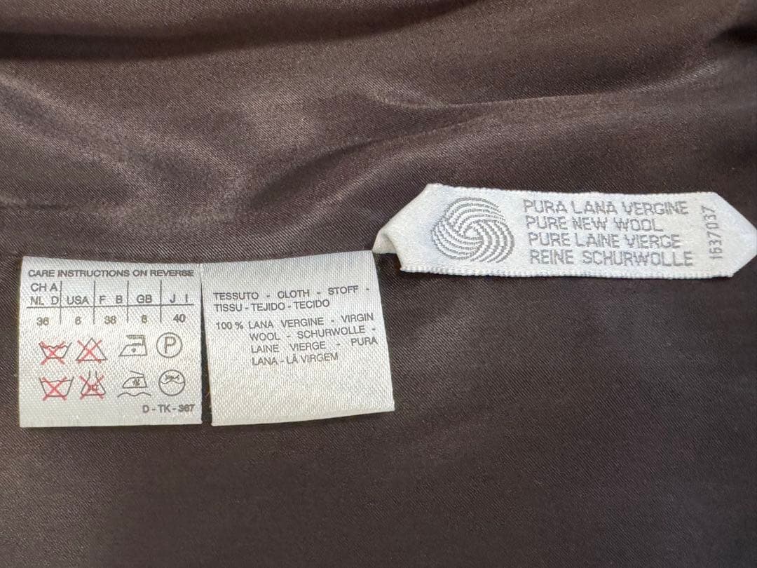 美品　高級　MaxMara チェスターコート マキシ丈 ロングコート　白タグ