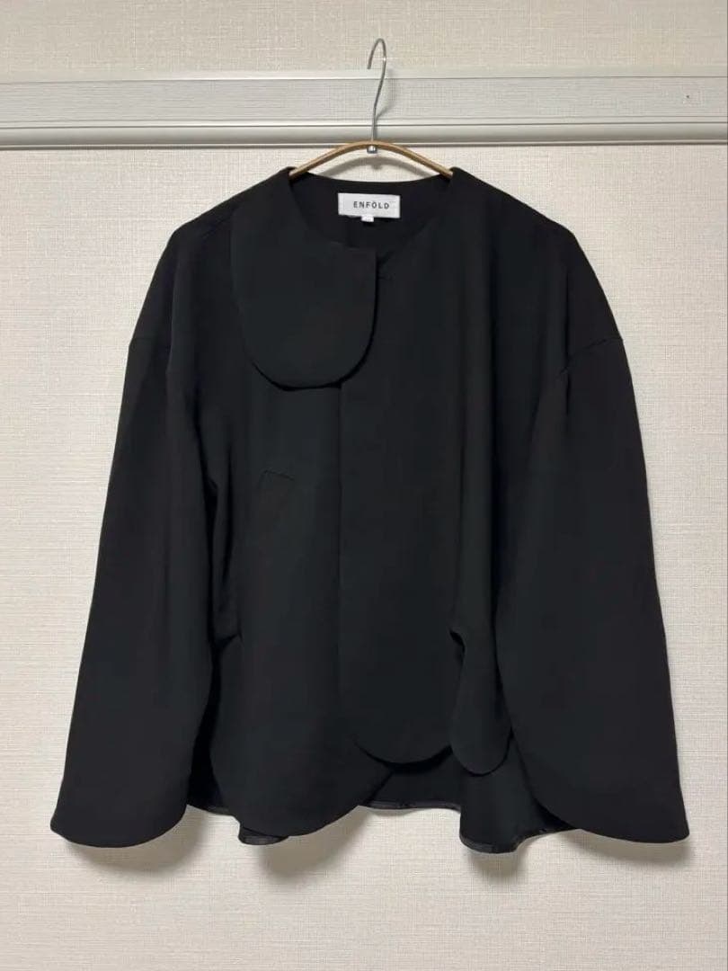 ENFOLD エンフォルド　ROUND CURVE JACKET