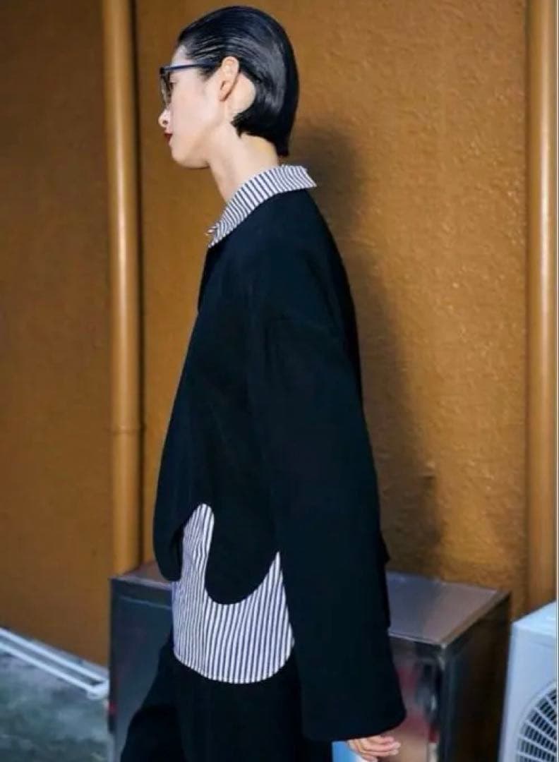 ENFOLD エンフォルド　ROUND CURVE JACKET