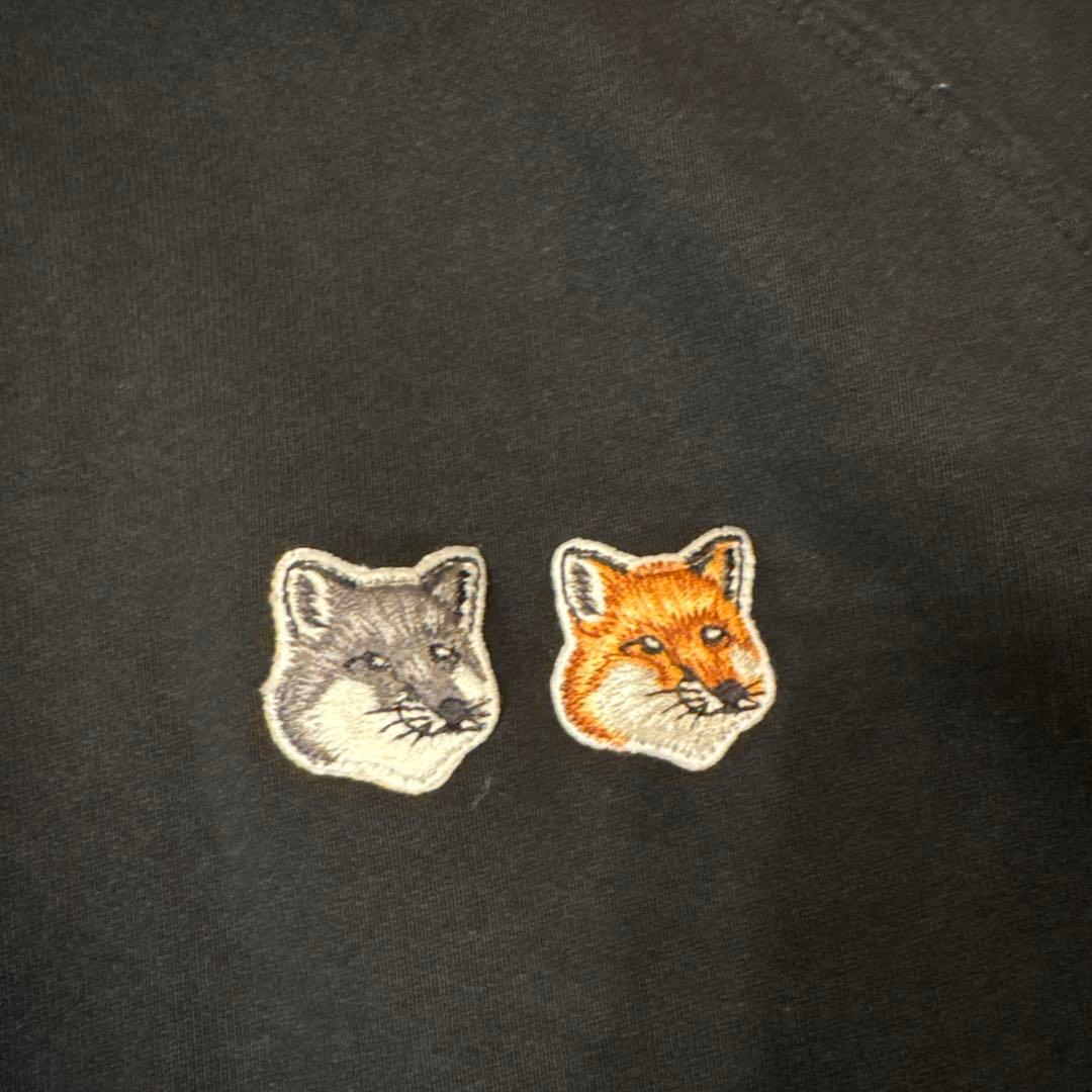 MAISON KITSUNÉ スウェット ダブルフォックスヘッド