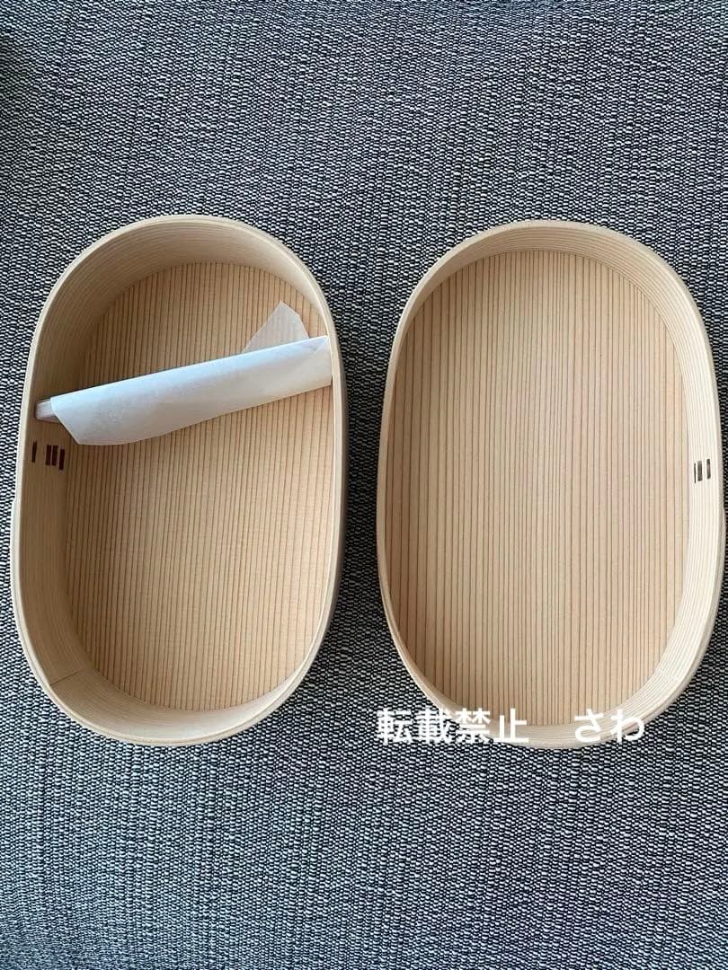 柴田慶信商店　曲げわっぱ　小判弁当箱　大