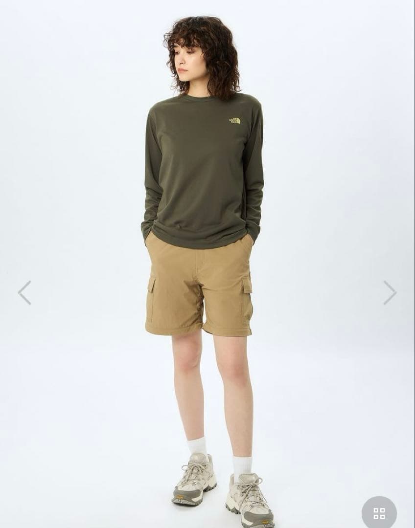 【完売品】THE NORTH FACE ジップオフカーゴパンツ　BLACK/L