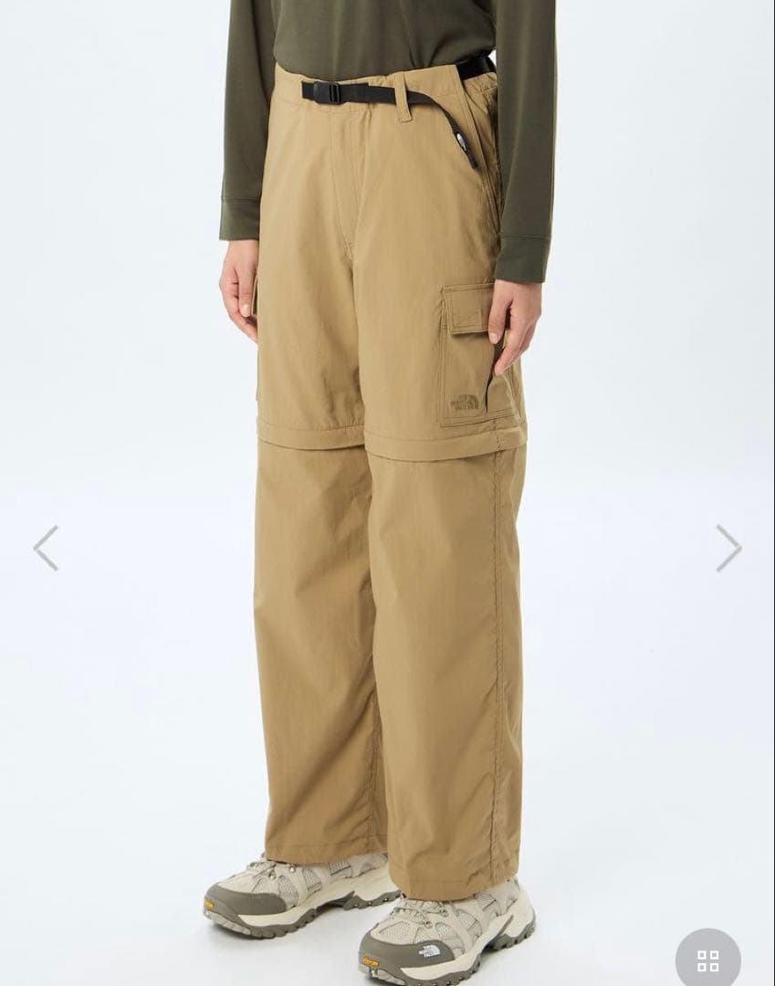 【完売品】THE NORTH FACE ジップオフカーゴパンツ　BLACK/L