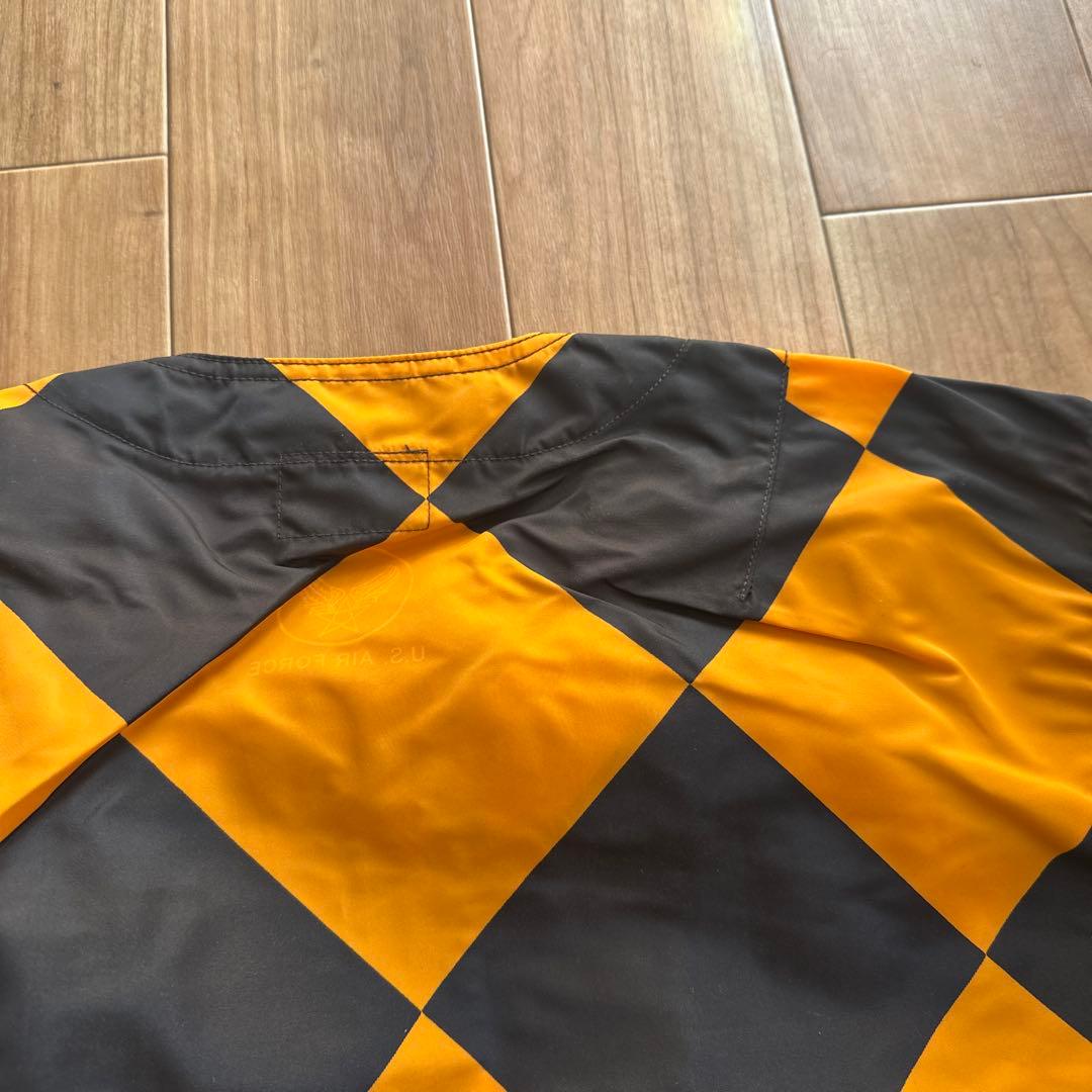 G-1 ラインクルーマンジャケット オレンジ Mサイズ