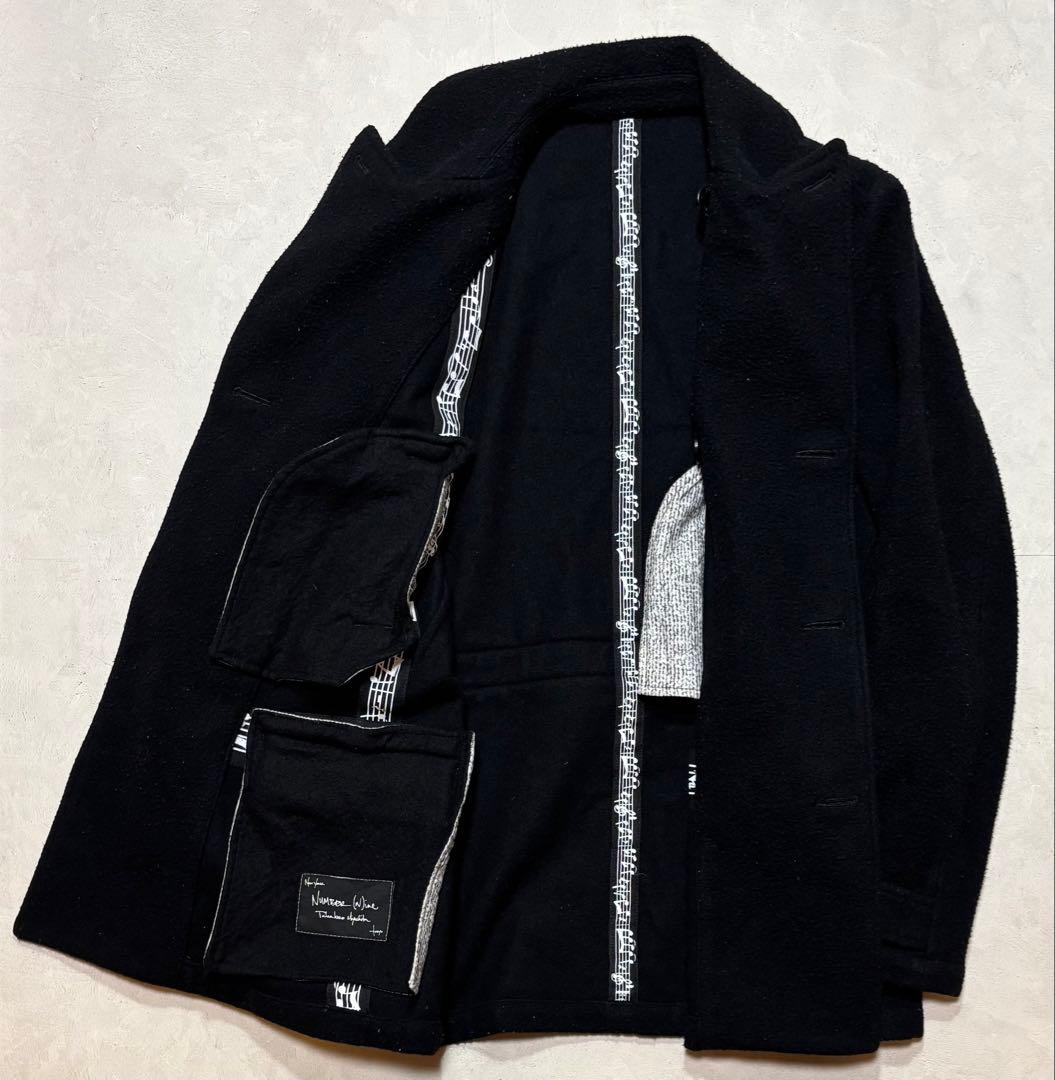 ナンバーナイン　Pコート　宮下期　Love God Murder期　07AW