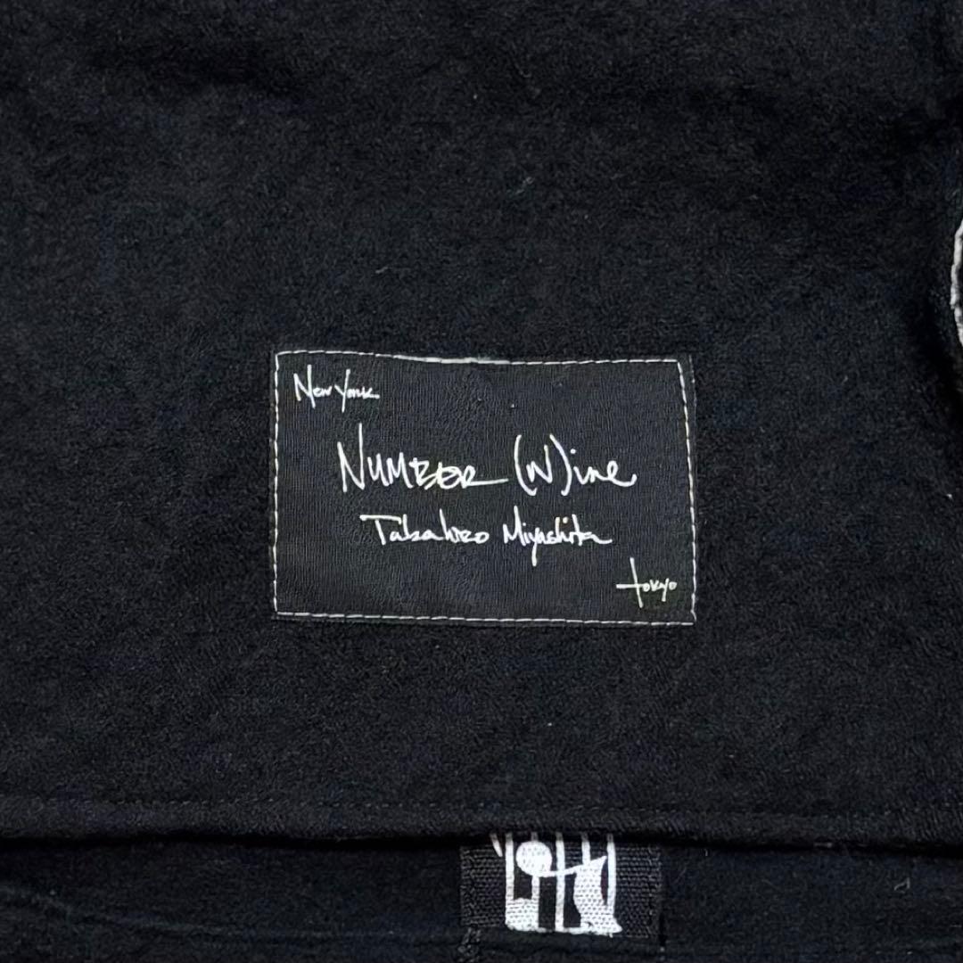 ナンバーナイン　Pコート　宮下期　Love God Murder期　07AW