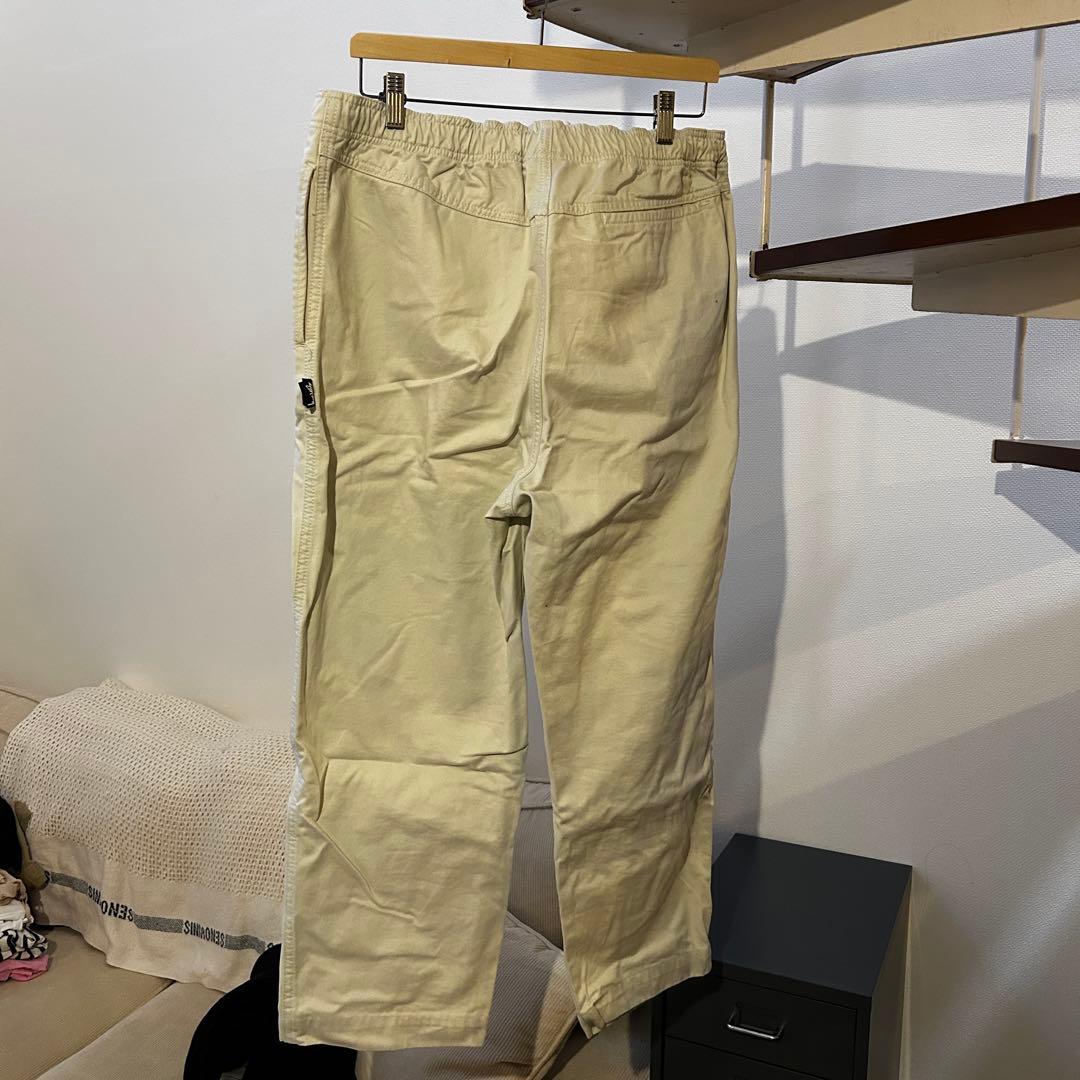 野村氏着用　STUSSY ビーチパンツ　ホワイト