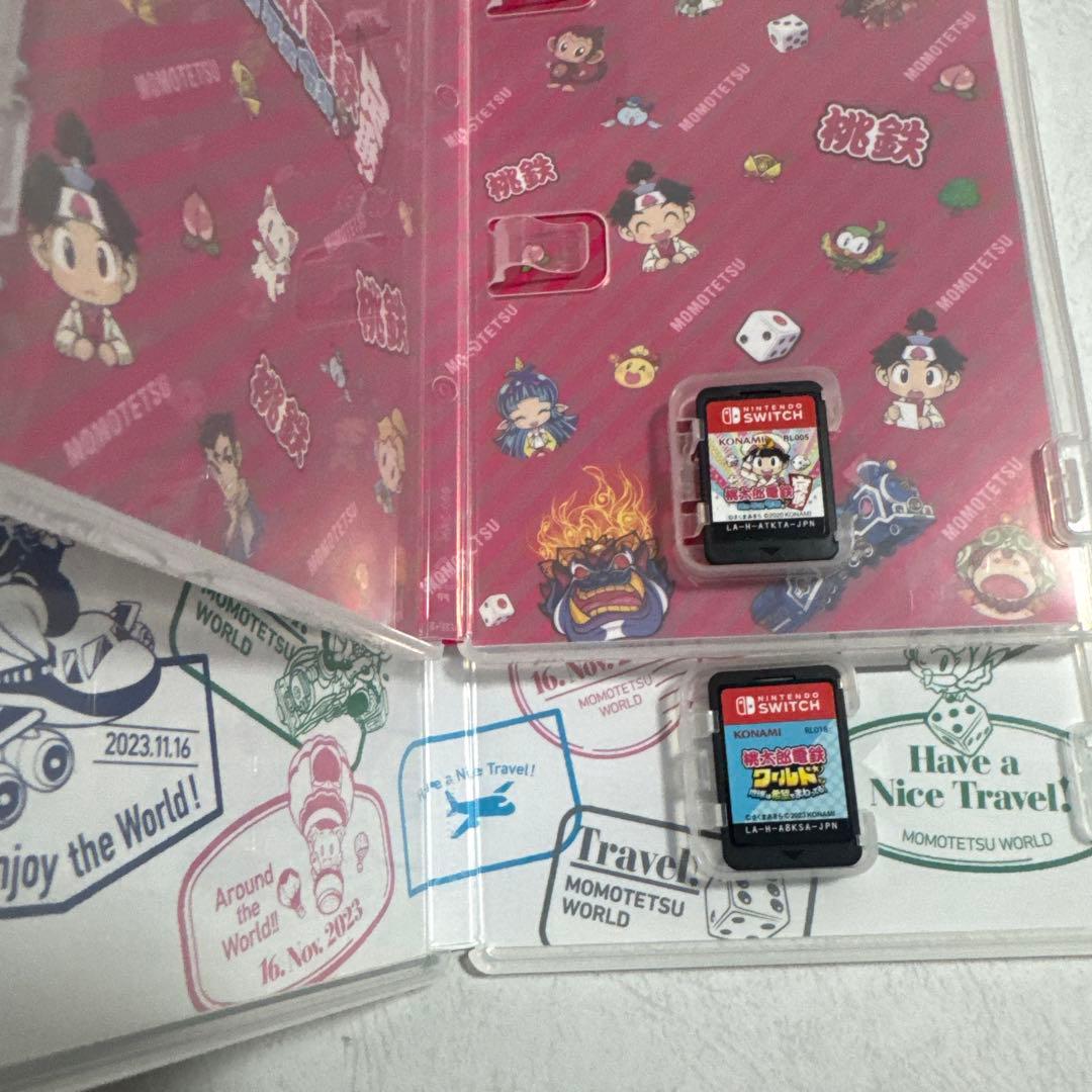 任天堂Switch　桃鉄ワールド＆昭和 平成 令和2本セット＋ガイドブック