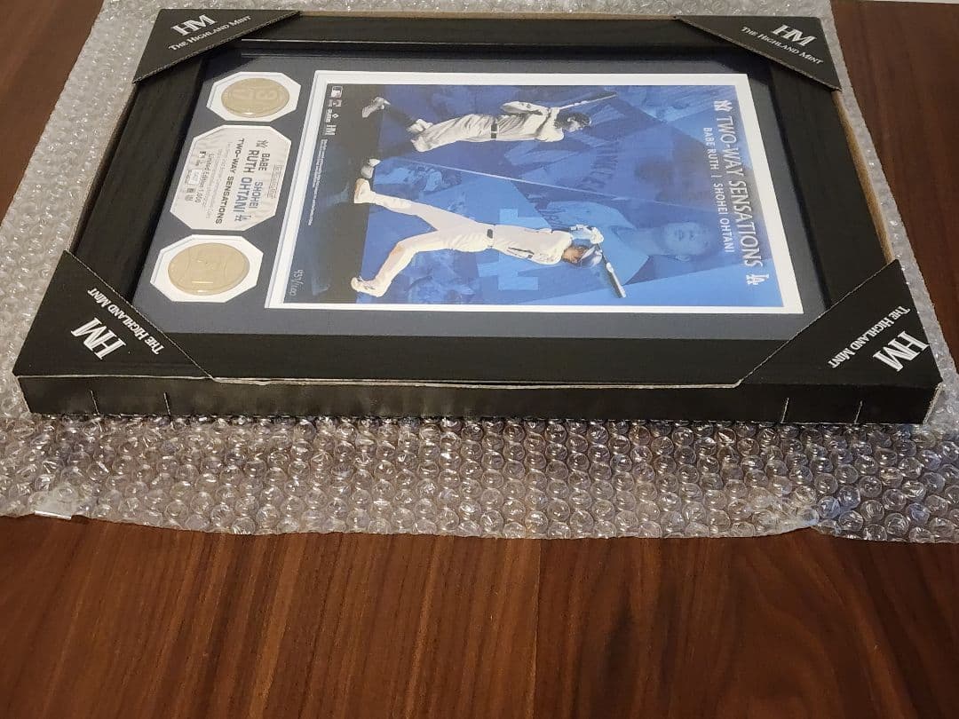 大谷翔平＆ベーブ・ルース レジェンドコラボダブルフォトミント