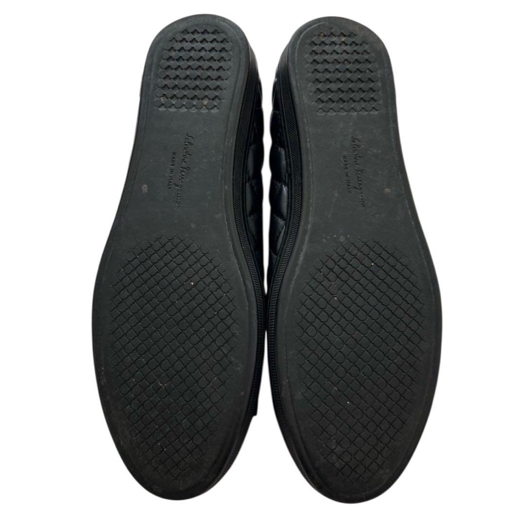 【サニー】FERRAGAMO ヴァラリボン キルティングフラットシューズ