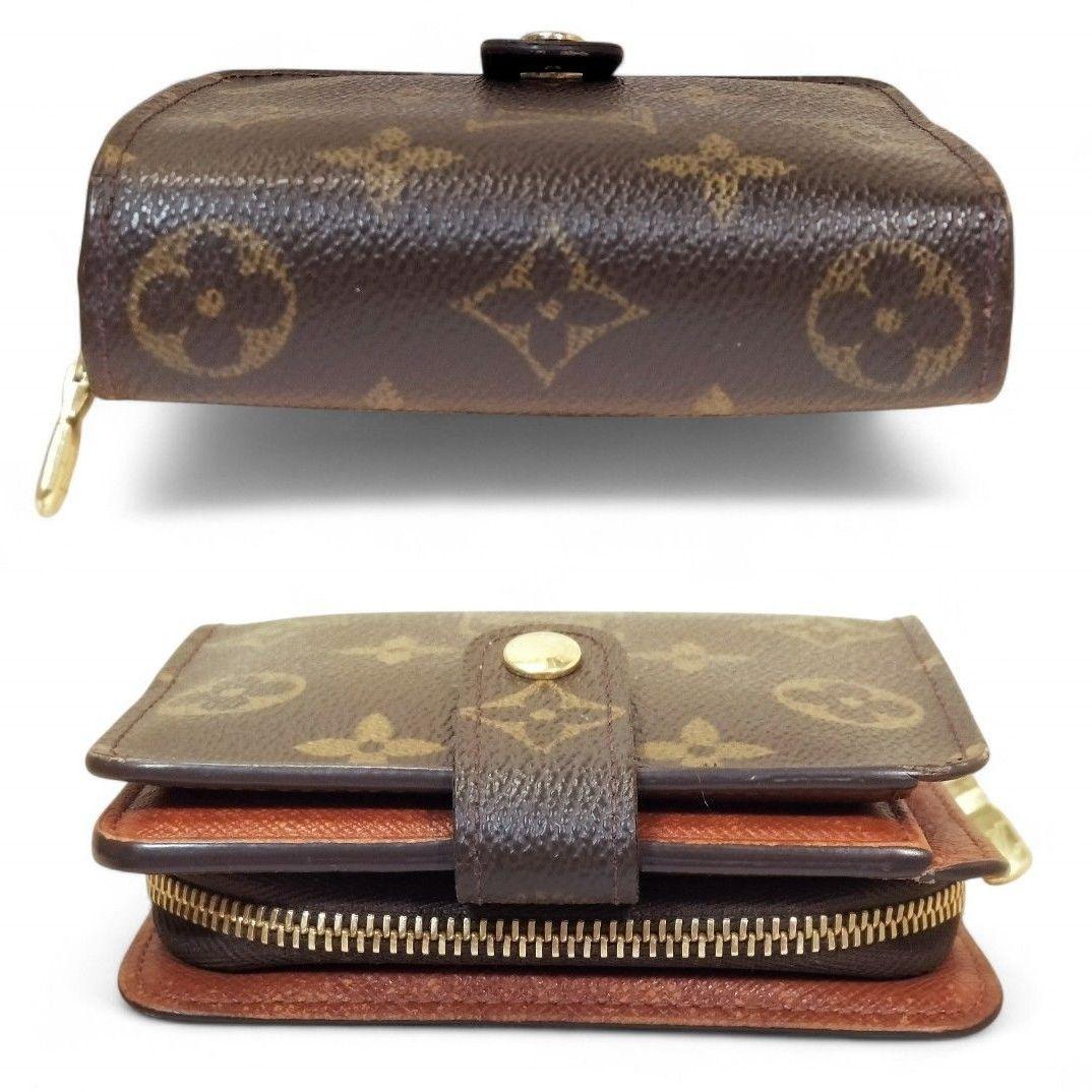 コンパクトジップ モノグラム ラウンドファスナー ウォレット ルイヴィトン