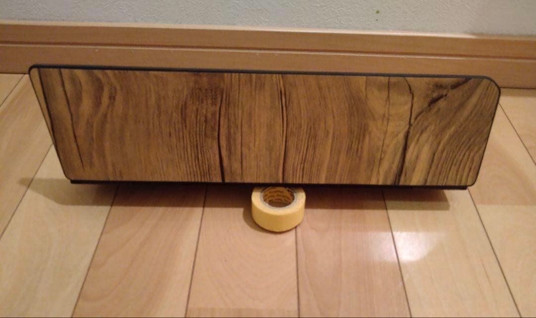 N-VAN専用　ハンドメイドテーブル改＆インパネトレイセット！木目調仕様！