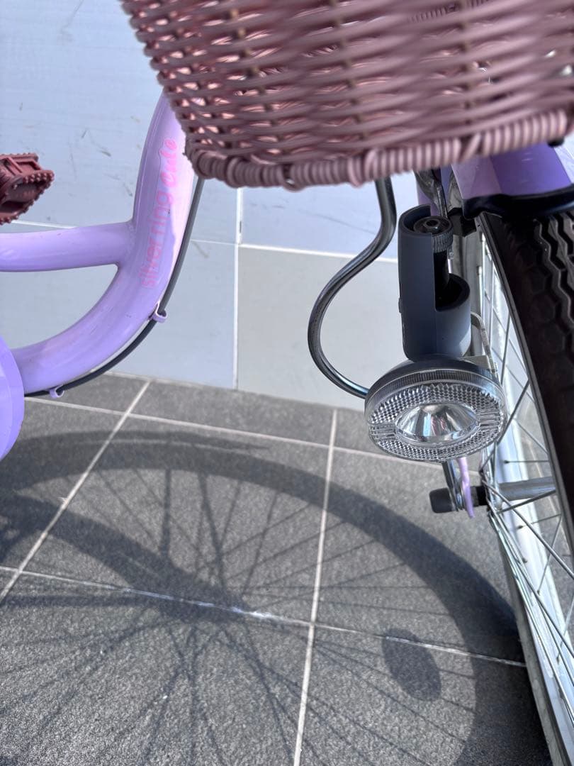 子供用自転車 ダイワサイクル 20インチ　パープル