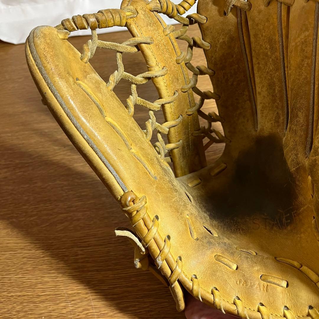 ウィルソン ウィルソンスタッフ 一般硬式 グローブ グラブ 外野用 良品 日本製