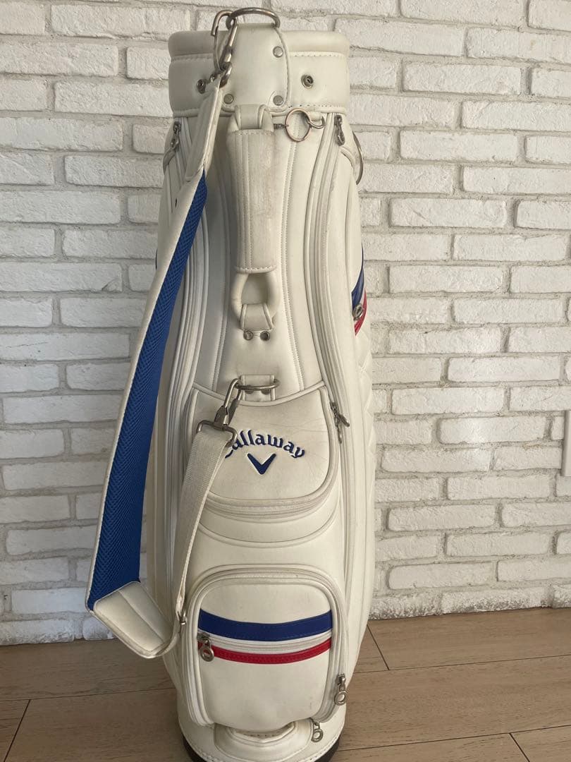 Callaway ゴルフキャディバッグ ホワイト　レディース8.5型