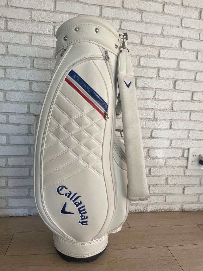 Callaway ゴルフキャディバッグ ホワイト　レディース8.5型