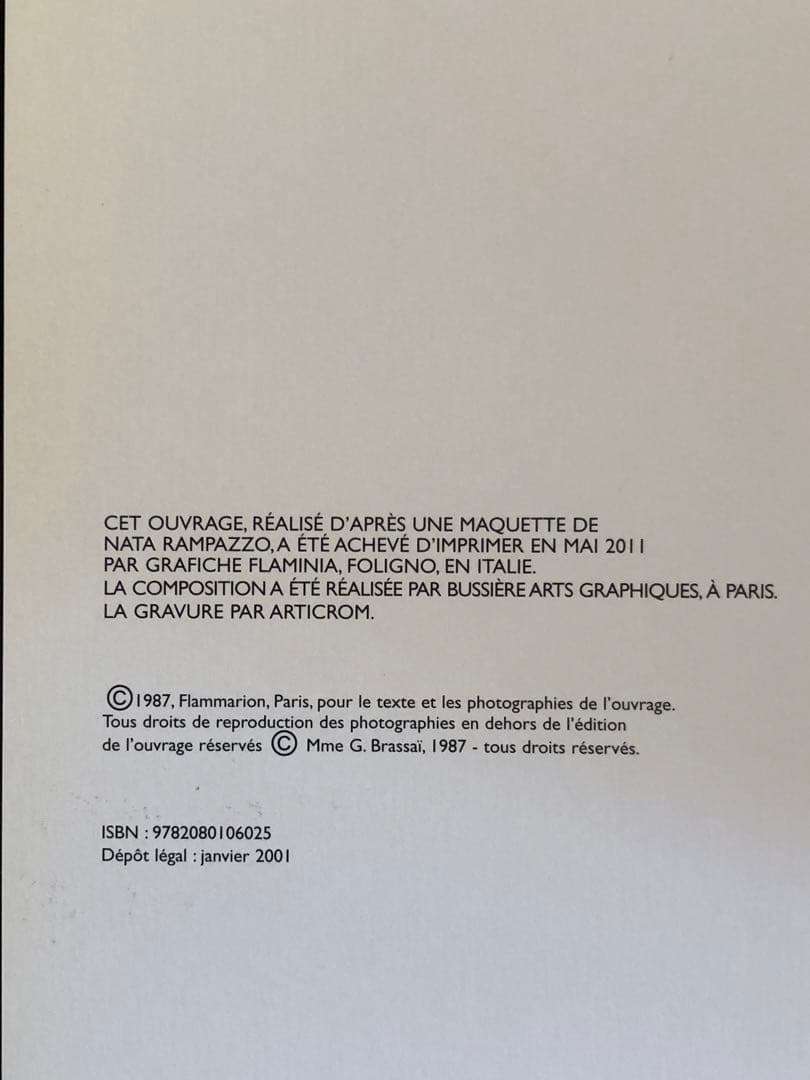 Brassai　Paris de nuit　PARIS BY NIGHT