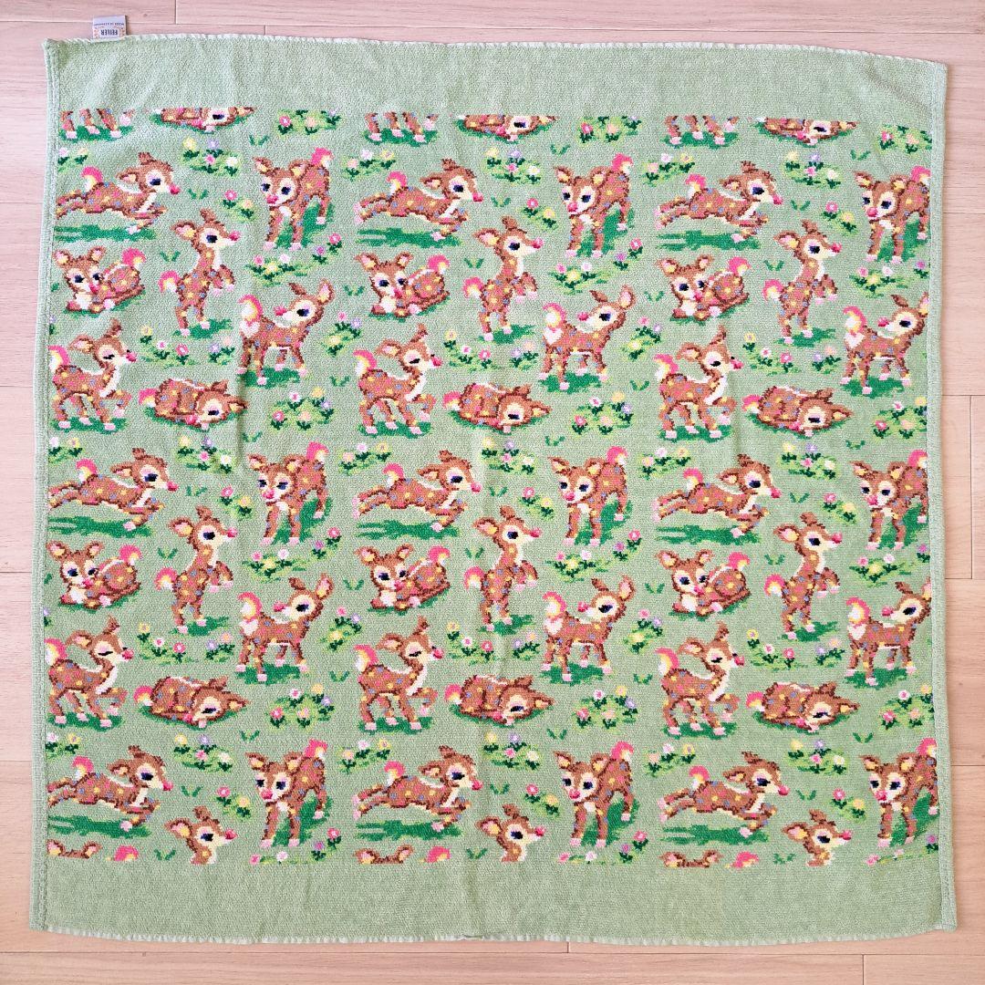 FEILER プティバス　おくるみ　ツンツンバンビーノ　ペールグリーン