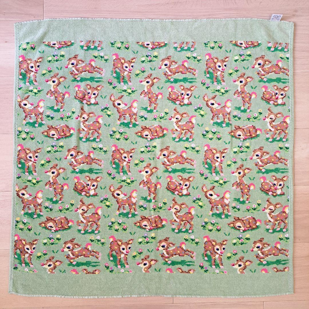 FEILER プティバス　おくるみ　ツンツンバンビーノ　ペールグリーン