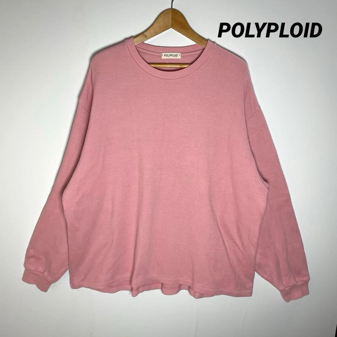 トップス POLYPLOID 24SS Oversize Longsleeve #C