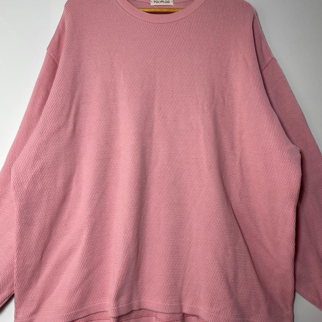 トップス POLYPLOID 24SS Oversize Longsleeve #C