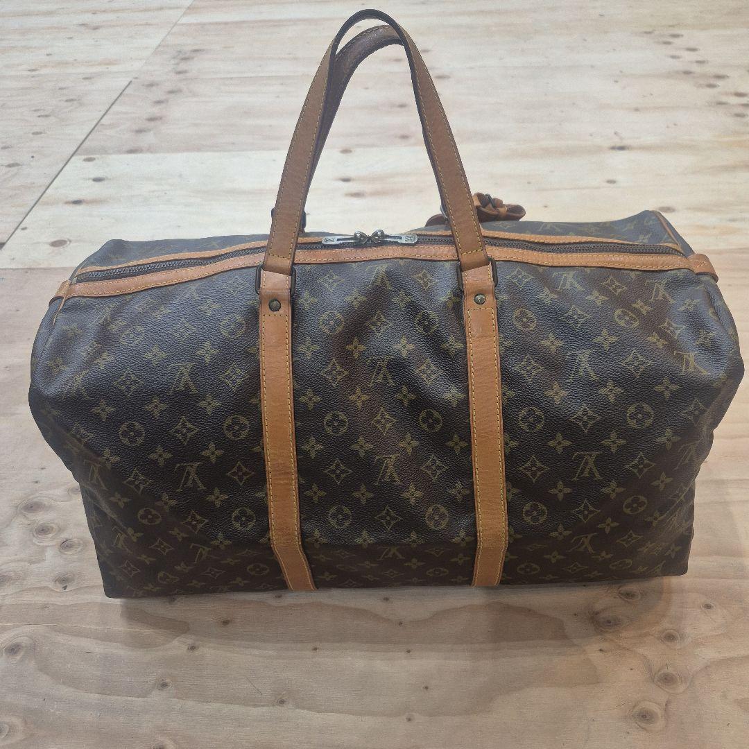 1980年代　ヴィンテージ　ヴィトン　モノグラム　サックスプール　55M