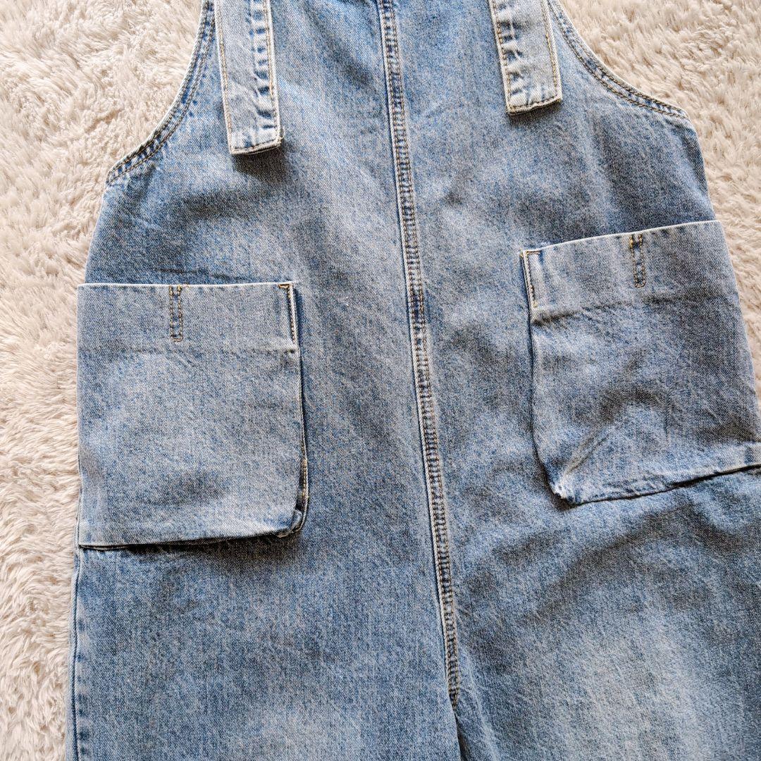 【新品未使用】LINKABLE リンカブル　デニムサロペット オーバーオール