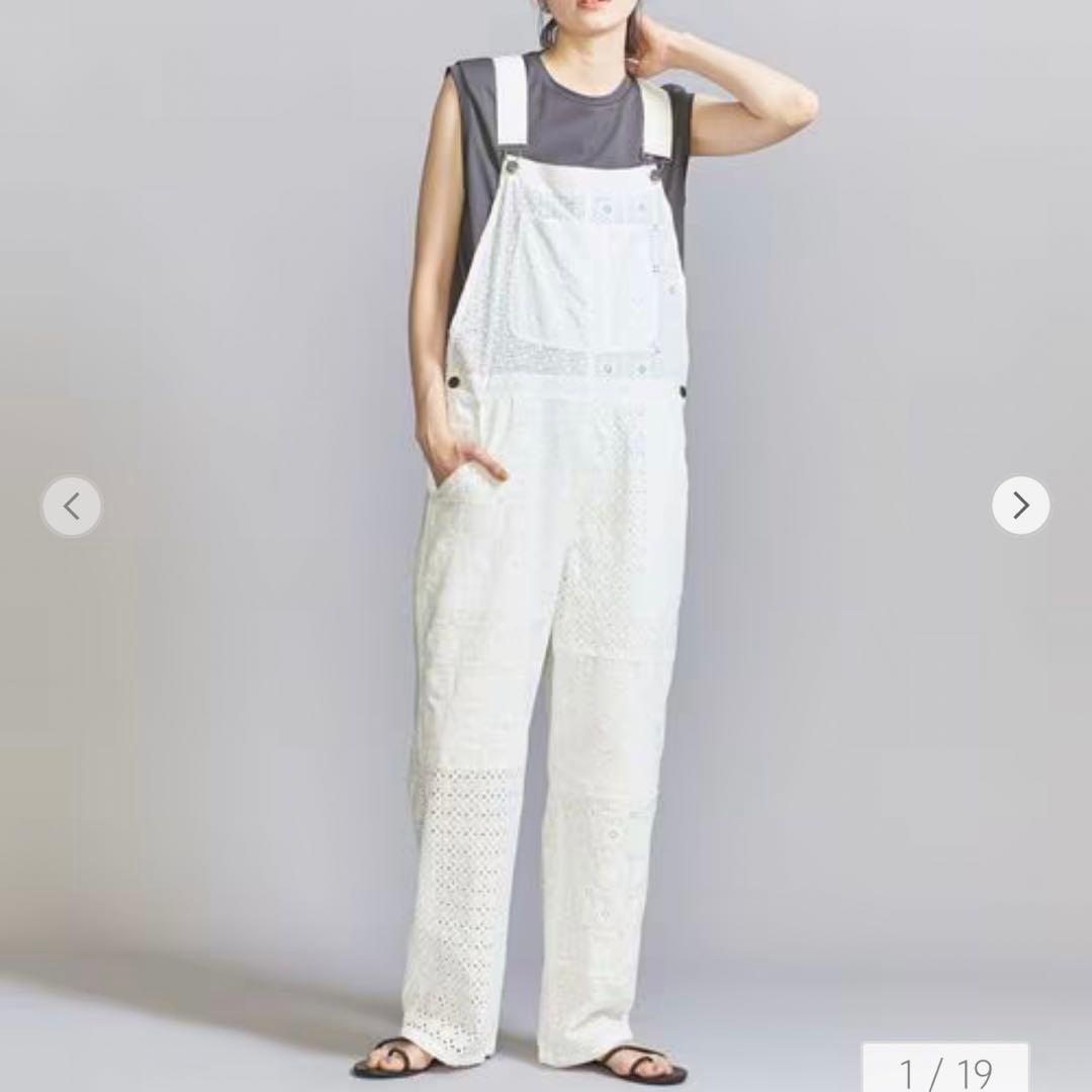 dahl'ia beauty&youth レースサロペット　レースオーバーオール