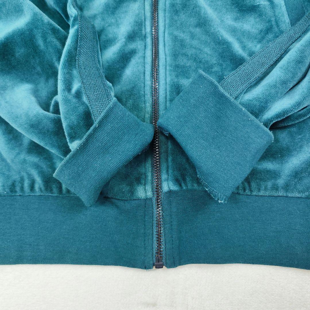 美品✨️DIESEL ディーゼル ベロア ジャージ トップス グリーン サイズL