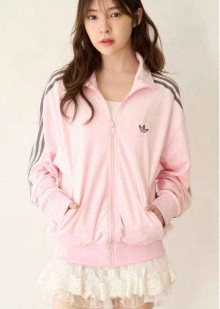 ADIDAS SNIDEL ファイヤーバードトラックジャケットベロア 3XL