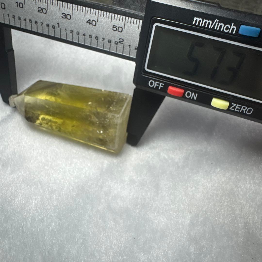 【極上品】スモーキーゼウスシトリン ファントム入り ポイント原石セット　台座付