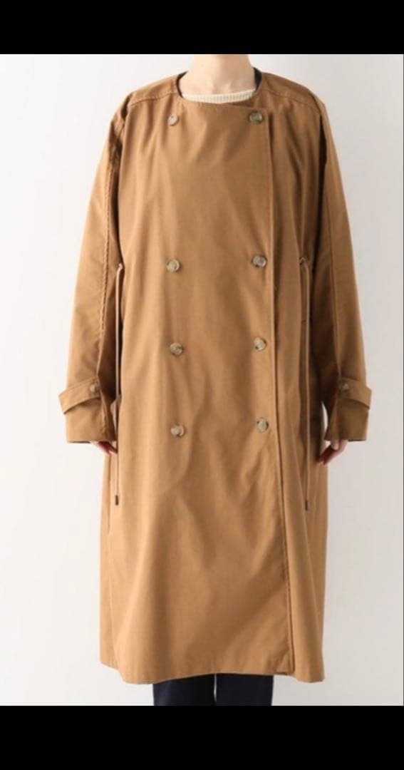 VACHEMENT トレンチロングコート(インナーダウン付き)