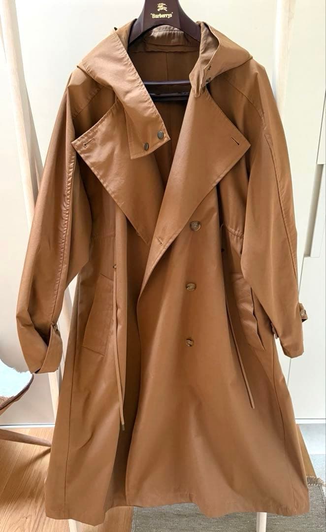 VACHEMENT トレンチロングコート(インナーダウン付き)