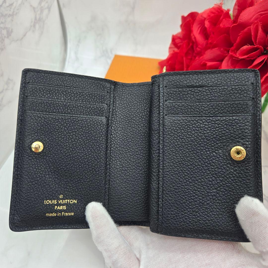 ルイヴィトン ポルトフォイユ クレア モノグラム アンプラント 折り財布 財布